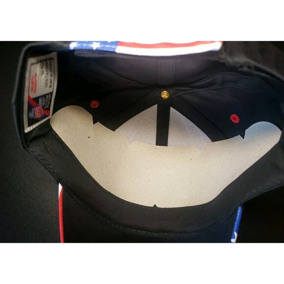 San Francisco 49ers American Flag Splash Hat Cap Vintage 80's 90's - Picture 11 of 11